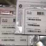 QTY 1 New Sealed in Bag Genuine Cisco SFP-10G-SR TRANSCEIVER MODULE