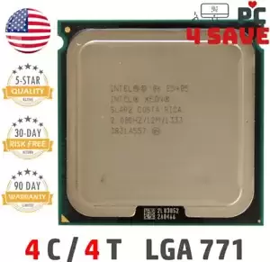 Intel Xeon E5405 SLAP2 SLBBP 2.00GHz 12MB Quad Core LGA 771 Server Processor CPU