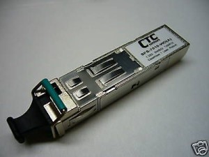 SFP transceiver single strand 1000Base BiDi 20Km WDM T:1490/R:1310nm Cisco ready
