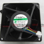 sunon MF80381V1-D000-M99 DELL server fan 12V 6.1W 80*80*38mm 4Pin