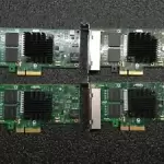 Lot of 4 IBM 03T8760  4-Port  Gigabit Server Network Adapter