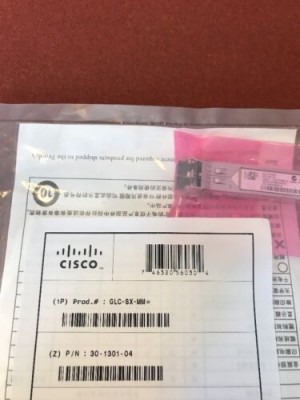 *NEW IN SEALED BAG* GLC-SX-MM CISCO GE SFP LC CONNECTOR SX TRANSCEIVER