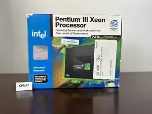 Intel Pentium III Xeon 733MHz/256KB Cache, BX80526KZ733256SL3SU