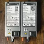 Lot Of 2x Dell 05NF18 D750E-S1 PowerEdge R720 750W Switching Power Supply