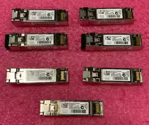 Lot of 7 Cisco DS-SFP-FC16G-SW 10-2666-01 850nm 16G SFP Transceiver Module