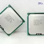 A pair of Intel Xeon X5482 (SLBBG) 3.2GHz 12M 1600MHz Quad-Core Sockel771 PC CPU