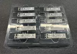 Lot of 10x HP HPE 180-200041 SFP SR 10Gbe 850nm Optical Transceiver
