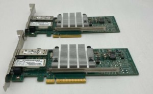 2X HP 530SFP+ DUAL 10GBE PCI-E ETHERNET SERVER ADAPTERS 656244-001 652501-001