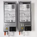 Lot of 2 DELL D750E-S1 05NF18 750W 80 Plus Platinum Server Power Supply TESTED
