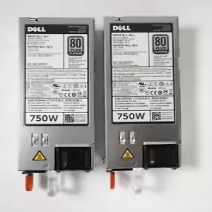 Lot of 2 DELL D750E-S1 05NF18 750W 80 Plus Platinum Server Power Supply TESTED