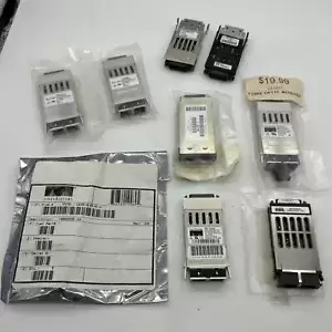 NEW Cisco WS-G5484 (1) GBIC Transceiver Module 8 Qty Used Assorted 9pc Total Lot