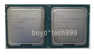 Matched Pair Intel Xeon E5-2450 v2 2.5 GHz CPU SR1A9 8 Core LGA1356 Processor