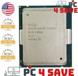 Intel Xeon E7-4870 V2 SR1GN 2.30GHz 30MB 15-Core LGA 2011 Server Processor 130W