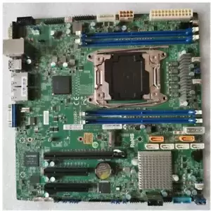 For Supermicro X10SRM-F Server Motherboard Intel C612 Chipset LGA 2011 Micro-ATX