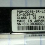 Cisco Genuine POM-OC48-SR-LC-C 10-2034-01 OC-48c/STM-16c SFP Transceiver Module