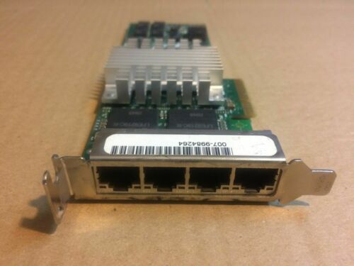 Intel Pro 1000 PT Quad Port LP Gigabit Ethernet Server PCIe x4 ...