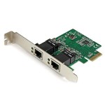 Startech.com Dual Port Gigabit Pci Express Server Network Adapter Card - Pcie