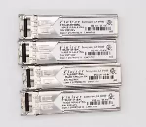 Finisar FTRJ8519P1BNL 2GB 850nm Fibre Channel Optical SFP Transceiver (Lot of 4)
