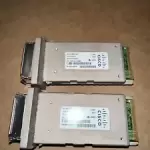 Lot of 2 Cisco X2-10GB-CX4 10Gb/s Base-CX4 Hot Swap Transceiver Module (AMX)