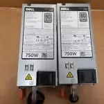 Lot of 2 DELL D750E-S1 750W 80 Plus Platinum Server Power Supply #J1229