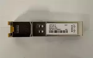 Genuine Cisco SFP-GE-T 1000BASE-T EXT SFP Transceiver Module (Lot of 10)