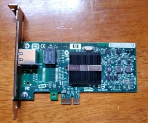 HP NC110T PCI-e 1-Port Gigabit Server NIC Card 434903-001 x1