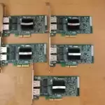 LOT OF 5 Genuine INTEL Pro/1000 PT Dual Port Server Adapter PCIe