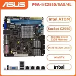 ASUS P9A-I/C2550/SAS/4L Motherboard Mini-ITX Intel Atom Socket C2550 DDR3 SATA3