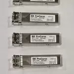 Lot of 4 HP J9152A Sfp+ Transceiver Module - 10gbase-LRM