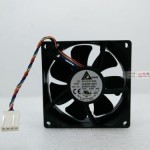 Delta 8025 12V 0.5A chassis cooling fan QUR0812SH 4-Pin DELL P/N: 3VRGY-A00