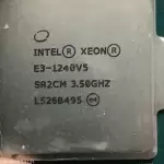 Intel Xeon E3-1240V5 3.50GHZ CPU PROCESSOR
