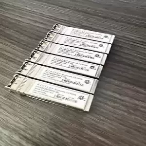LOT OF 6 - Finisar FTLF8528P3BCV-QL 8GB FC 850nm SFP+ Transceiver Module