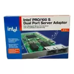 INTEL PRO/100 S DUAL PORT SERVER ADAPTER *NEW IN FACTORY SEALED BOX*