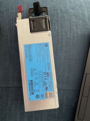HP G9 Server Power Supply 500W 723595-101 754377-001 DPS-500AB-13 A