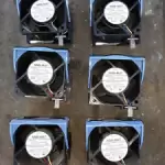 20WW06 SET OF 6 FANS FROM DELL SERVER, 12VDC: NMB-MAT, 1650MA, 60X60X40MM, VGC