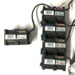 Lot of 5 Delta GFB0412EHS Brushless Fans!  From HP Proliant Server! 12V 1.82A