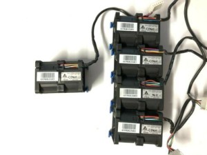 Lot of 5 Delta GFB0412EHS Brushless Fans!  From HP Proliant Server! 12V 1.82A