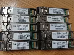 LOT OF 10 CISCO FET-10G TRANSCEIVERS 10-2566-01/02