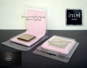 40 - Intel LGA1366 CPU Clam Shell for for Xeon Processors + Anti Static Foam New