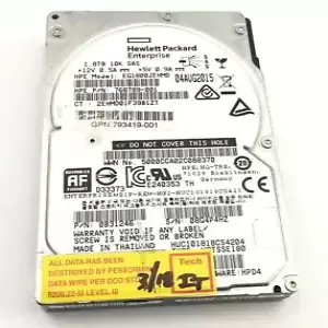 768789-001 HP 1.8TB 10K SAS 2.5'' HDD Hard Drive