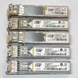 Lot of 5 - Cisco | GLC-SX-MMD | 1000Base SX SFP Transceiver Module