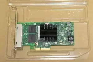 Intel I350T4V2BLK Gigabit Ethernet Network Server Adapter - Bulk with hologram