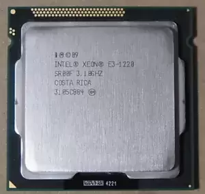 Intel Xeon E3-1220 SR00F 3.1GHz Quad Core LGA 1155 CPU Processor