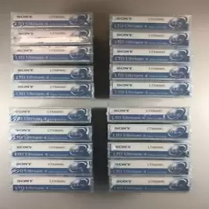 SONY LTO4 Tape (24 PACK) DATA Cartridge # LTX800G- DATA STORAGE - NEW