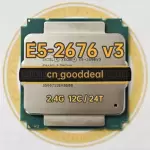 Intel Xeon E5-2676 v3 SR1Y5 2.4GHz 12C/24T 30MB 120W LGA2011-3 CPU