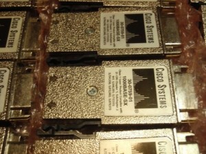 10 Genuine Cisco WS-G5484 1000BASE-SX GBIC Transceiver 30-0759-01 Free Priority