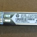 HP JD118B HP X120 FTLF8519P2BNL-HZ 1000BASE-SX 1G SFP LC SX Transceiver