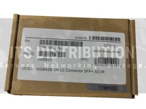 JW091A I Genuine Brand New HPE Aruba 10GBASE-SR LC Conn SFP+ Transceiver Module