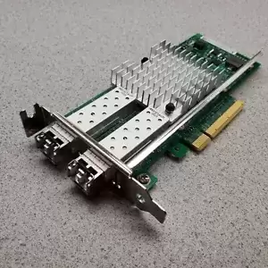 Dell Intel X520-DA2 10GB 2 Port Server Adapter Card 0942V6 Low-Profile w/ 2 SFP+