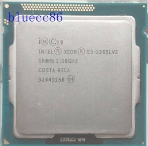 Intel Xeon E3-1265L V2 2.50 GHz L3 8M 4-Core  LGA1155 GPU 45W CPU Processor